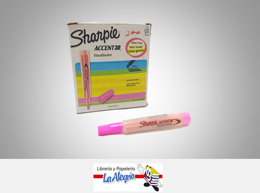 [7591163327200] RESALTADOR ACCENT 3D ROSADO UND MARCA SHARPIE   