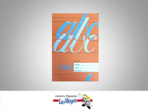 [7591175010183] CUADERNO ENGRAPADO PEQUEÑO DOBLE LINEA 60H MARCA GLOBO