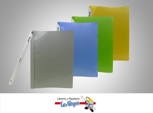 [7591213009193] CARPETA C/BARRA MOVIBLE CARTA COLORES MARCA BENGE   