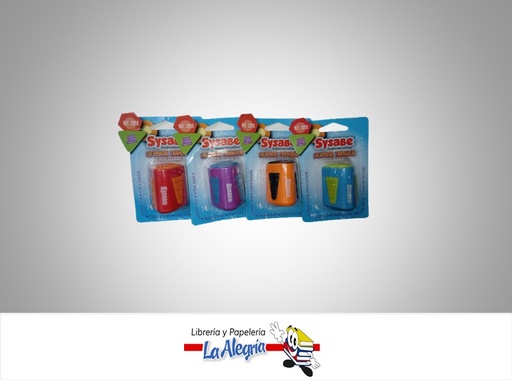 [7591213033716] SACAPUNTA CON DEPOSITO TRIANGULAR MARCA SYSABE
