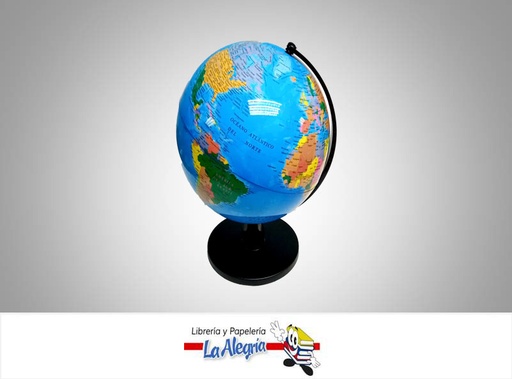 [7591213016221] GLOBO TERRAQUEO RIGIDO 25CM       