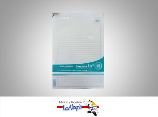 [7591252229019] PAPEL DOCUMENTO 21.5X32.3 CM R60038 MARCA FORMAS LEC   