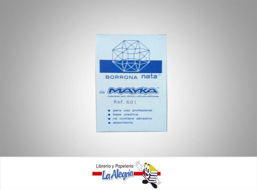 [7591447161018] BORRONA NATA REF 601 MAYKA MARCA MAYKA   