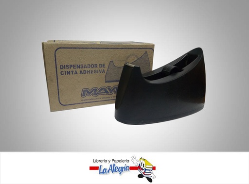 [7591447290015] DISPENSADOR D/CINTA MEDIANO 3/4 NEGR UN MARCA MAYKA   