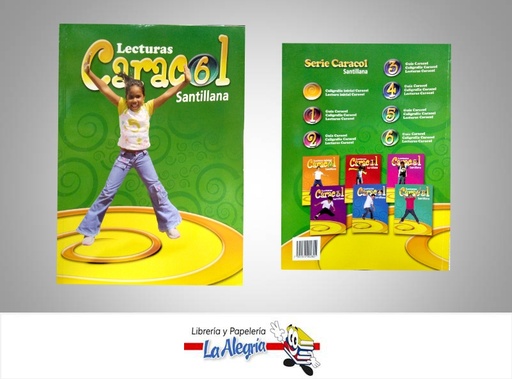 [7591524002821] LECTURAS CARACOL 6  TEMATICA EDUCACION   EDITORIAL EDITORIAL SANTILLANA