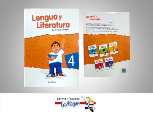 [7591524010260] LENGUA Y LITERATURA 4 CUADERNO  TEMATICA EDUCACION AUTOR SILVIA, EVELYN EDITORIAL SANTILLANA