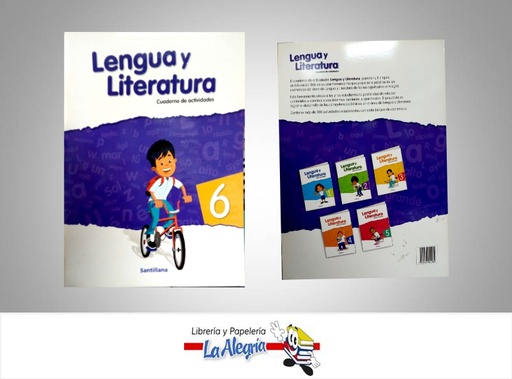 [7591524010284] LENGUA Y LITERATURA 6 CUADERNO  TEMATICA EDUCACION AUTOR SILVA, EVELYN EDITORIAL SANTILLANA