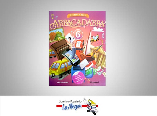 [7591524016125] ABRACADABRA 6 STUDENT'S BOOK  TEMATICA INGLES AUTOR COHEN LENORE EDITORIAL RICHMOND