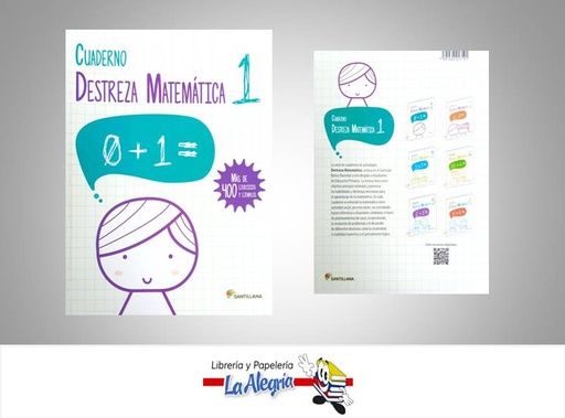 [7591524017191] DESTREZA MATEMATICA 1 TEMATICA MATEMATICAS AUTOR VILLAPAREDES LISBETH EDITORIAL 123 ENGLISH