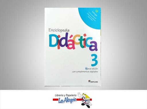 [7591524018525] ENCICLOPEDIA DIDACTICA 3 TEMATICA EDUCACION EDITORIAL SANTILLANA