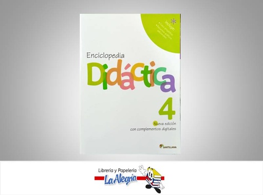 [7591524018549] ENCICLOPEDIA DIDACTICA 4 TEMATICA EDUCACION EDITORIAL SANTILLANA