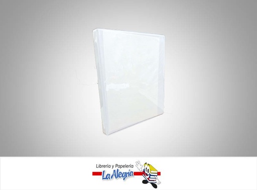 [7591525200011] CARPETA 3 AROS 1/2" BLANCA MARCA ESFER