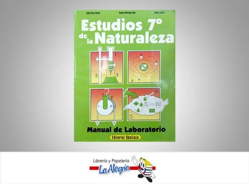 [7591564000221] ESTUDIO DE LA NATURALEZA 7 MANUAL DE LA  TEMATICA EDUCACION AUTOR PEREZ EDITH EDITORIAL OBELISCO