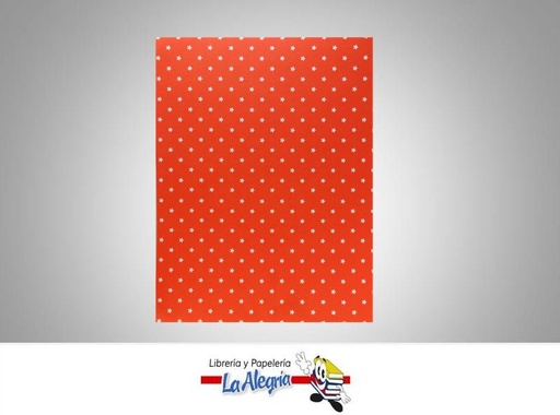 [7591835005481] CARTULINA ESTRELLA CARTA NARANJA MARCA COINGRA   