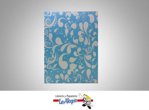 [7591835006570] CARTULINA BRISTOL POP CARTA PAQ 12 UND AZUL CELESTE MARCA COINGRA