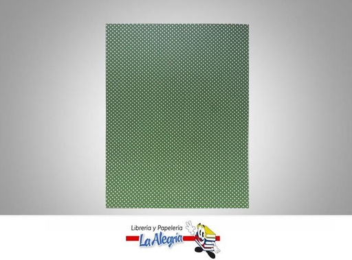 [7591835007775] CARTULINA PUNTO/PQ CARTA VERDE/OSCU MARCA COINGRA   