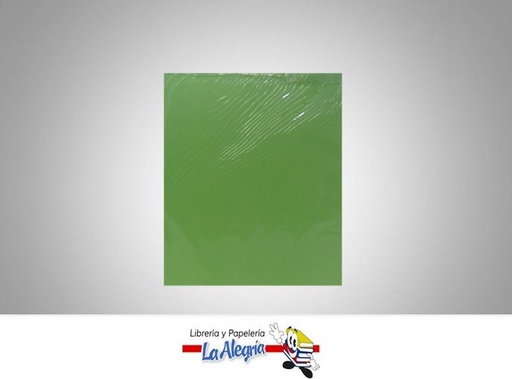 [7591835014865] CARTULINA PASTEL CARTA VERDE/MANZNA MARCA COINGRA   