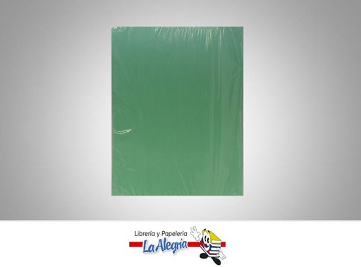 [7591835014872] CARTULINA BRISTOL CARTA VERDE/OSCURO MARCA COINGRA   