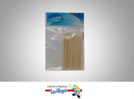 [7591899572103] PALITO MADERA 110X0,3MM NATURAL C/P MARCA BEAUTY STYLE   