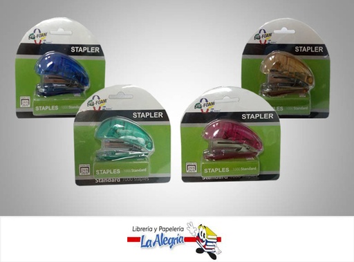 [7592235001547] ENGRAPADORA MINI 24/6-26/6 STANDARD COLORES MARCA EVA-FOAM