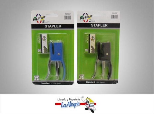 [7592235001554] ENGRAPADORA ALICATE MINI C/GRAPA 10H MARCA EVA FOAM   