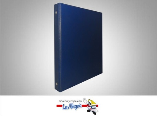 [7592247113061] CARPETA 3 AROS 1" CARTA AZUL MARCA SM   
