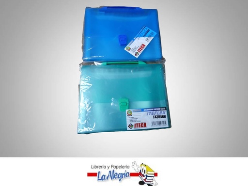 [7592302003405] ARCHIVADOR SINFONIA PLASTICO CARTA 4 COL MARCA ITECA   