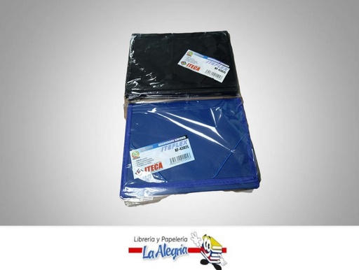 [7592302015453] ARCHIVADOR PLASTICO SINFONIA TEXTURIZADO KF4302L CON LIGA 12 SEPARADORES CARTA MARCA ITECA
