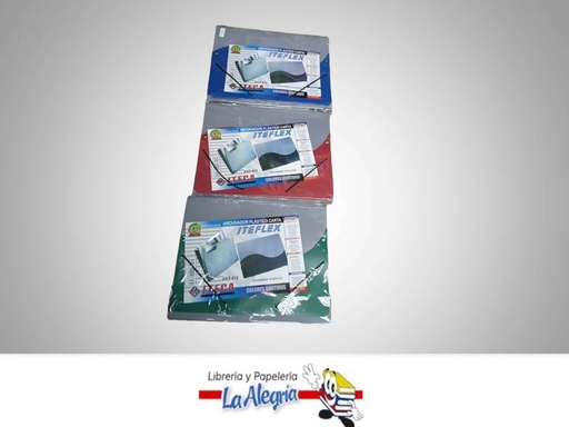 [7592302026695] ARCHIVADOR PLASTICO SINFONIA ABS412 CON LIGA 12 SEPARADORES CARTA MARCA ITECA