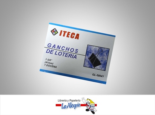 [7592302072982] BLINDER CLIP 14MM MARCA ITECA   