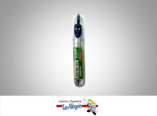 [7592302082042] COMPAS METALICO CON ESTUCHE S0100LC MARCA ITECA