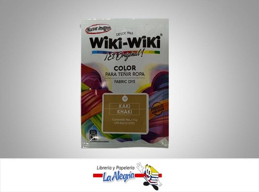 [7592340000190] WIKI-WIKI KAKI 15G UND MARCA WIKI-WIKI   