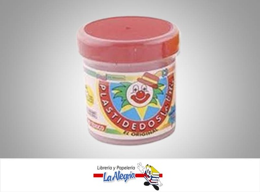 [7592340000541] PLASTIDEDOS ESTIC 150G ROJO MARCA LA ESTIC   