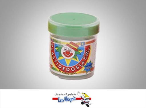 [7592340000558] PLASTIDEDOS ESTIC 150G VERDE MARCA LA ESTIC   