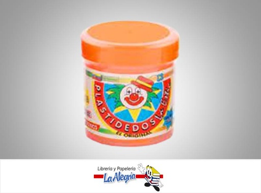 [7592340000565] PLASTIDEDOS ESTIC 150G NARANJA MARCA LA ESTIC   
