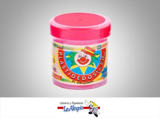 [7592340000633] PLASTIDEDOS FLUORESCENTE 150G FUCSIA MARCA LA ESTIC