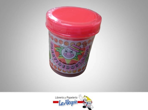 [7592340000640] PLASTIDEDOS FLOURESCENTE 150G NARANJA MARCA LA ESTIC