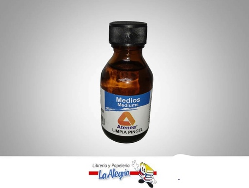 [7592812005258] LIMPIA PINCEL 30CC MARCA ATENEA   