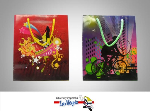 [7592936150087] BOLSA DE REGALO 19X17 T/OCASION MARCA KUCHIS   