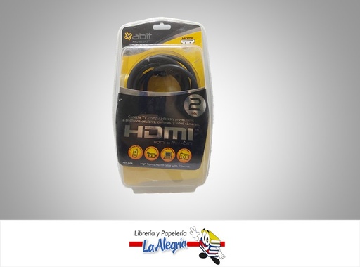 [7593082003531] CABLE HDMI - MINI HDMI 2M ABIT-229 UND MARCA ABIT   
