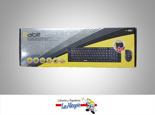 [7593082006006] TECLADO MOUSE ALAM.MULTIMEDIA ABIT-921 MARCA ABIT   