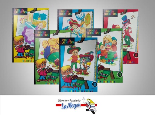 [7594000624166] COLECCION PINTA CUENTOS  TEMATICA INFANTIL   EDITORIAL EDICIONES SICOBEN