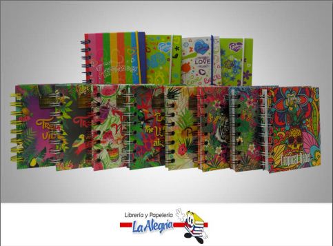 [7595084000297] LIBRETA NOTAS ESPIRAL COOL 80 HOJAS 9.5X11.5 MARCA FANTASY