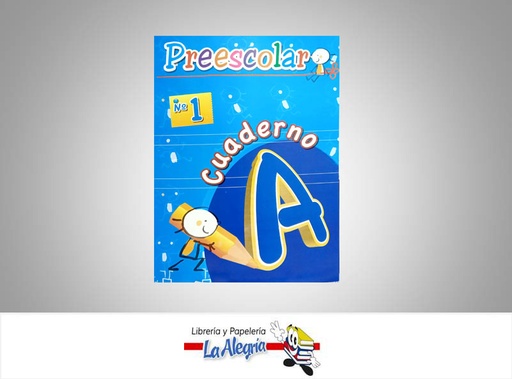 [7598956895793] CUADERNO PREESCOLAR NRO1 A       