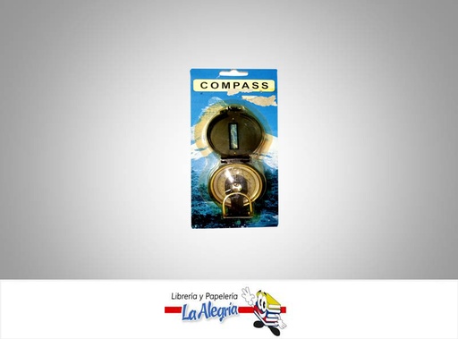 [768537407005] BRUJULA PLASTICA COMPASS 5CM UND    