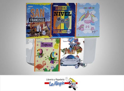 [7707188181165] LIBRETA 1 LINEA 100 HOJAS MARCA PAPPYER