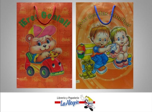 [7707275922343] BOLSA DE REGALO 35X23.5 T/OCASION MARCA PRIMAVERA   