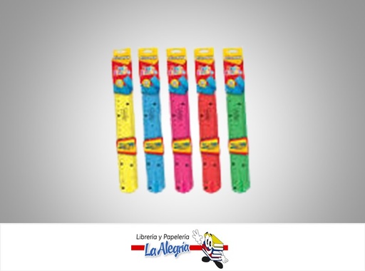 [7707898693019] REGLA FLEXIBLE 30 CM COLORES SURTIDO MARCA PRIMAVERA   