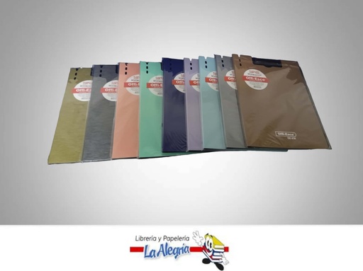 [7709027934895] TABLA DE CHEQUEO PLASTICA CON TAPA CARTA CO MARCA OFFI-ESCO