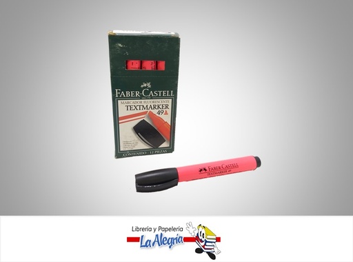 [7754111649216] RESALTADOR TEXTMARKER 49 ROSADO UND MARCA FABER CASTELL   